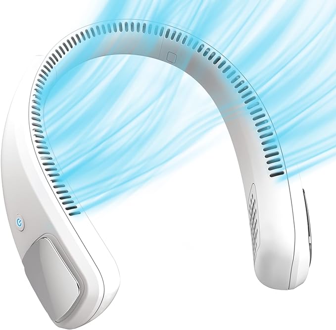 Portable Neck Fan USB Rechargeable 3-Speed
