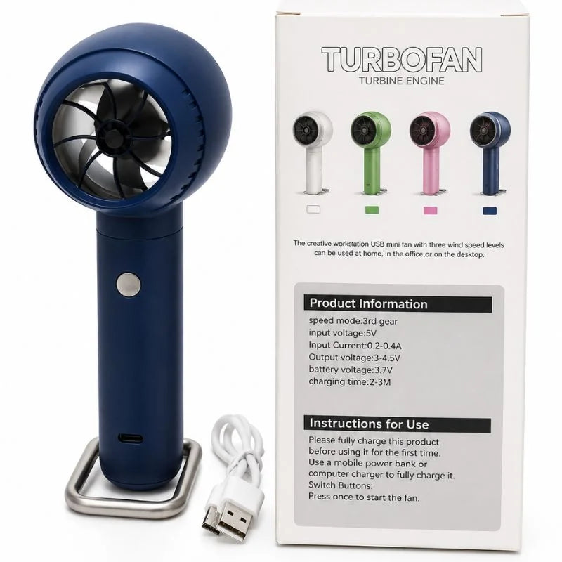Mini Portable Hand Fan Rechargeable