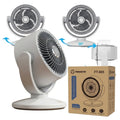 Mini Desktop Circulating Fan Rechargeable 3 Speeds
